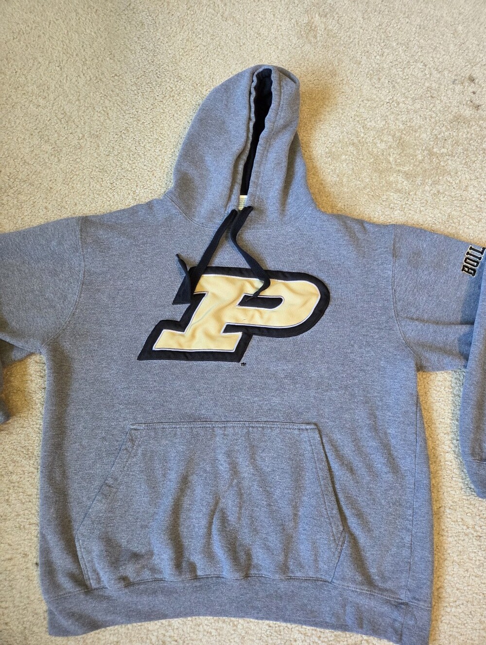Vintage Purdue University Men's Hoodie Size XL